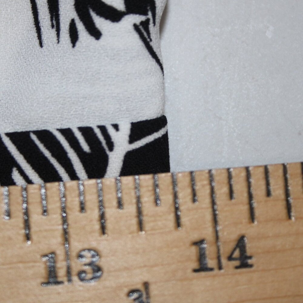 Jay Godfrey Jumpsuit Sz 6 White Black Printed Knot Front 100% Poly Jumpsuit - Picture 9 of 11